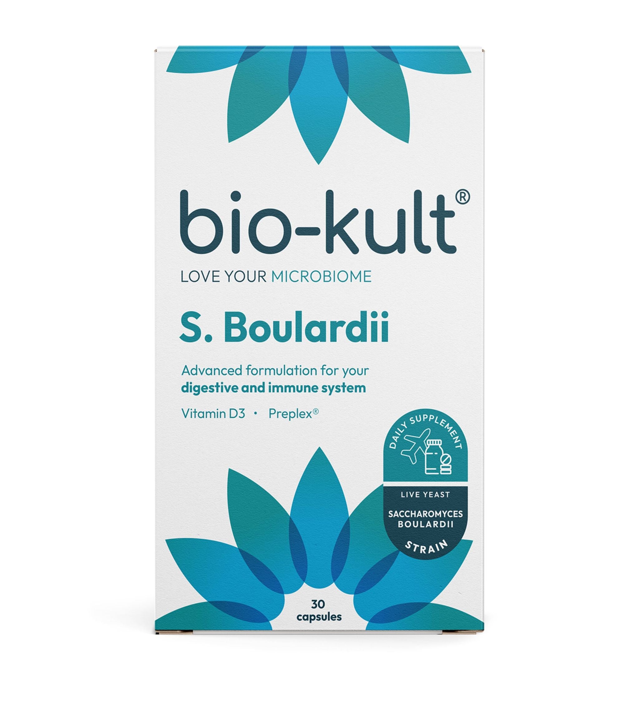 Bio-Kult S.Boulardii Advanced Multi Action (30 Capsules) GOODS Harrods   