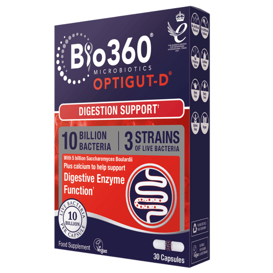 Bio360 OptiGUT-D (10 Billion Bacteria) - McGrocer