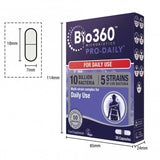 Bio360 Pro-Daily (10 Billion Bacteria) Vegan McGrocer Direct   
