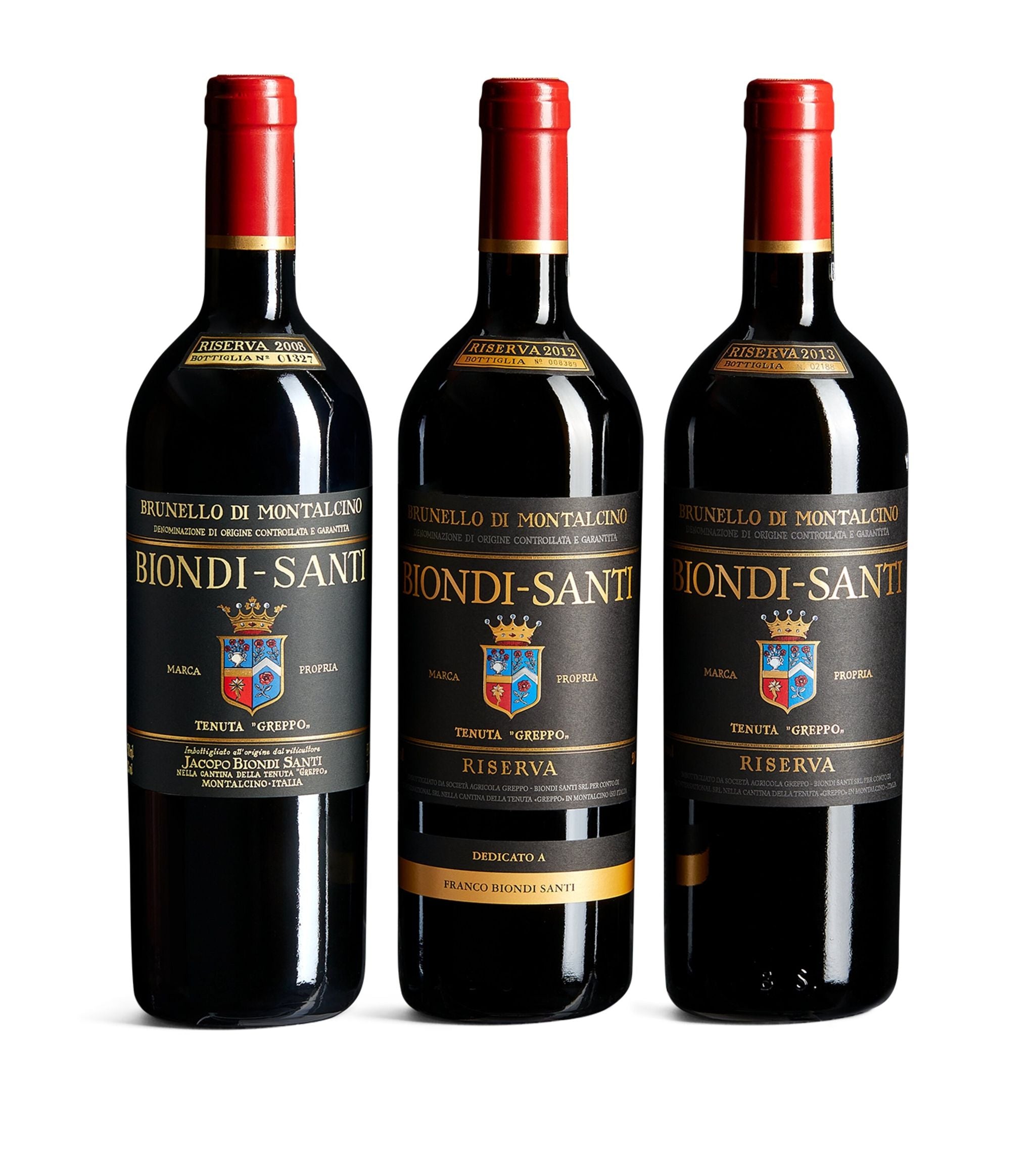 MV Brunello Riserva 'La Verticale' Wine Case (3 Bottles) - Tuscany, Italy GOODS Harrods   