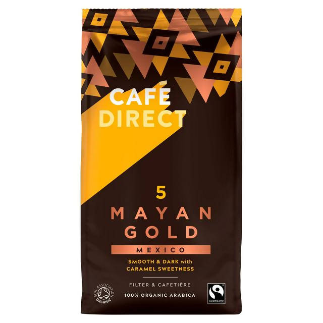 Cafédirect Fairtrade Organic Mayan Gold Mexico Ground Coffee 227g