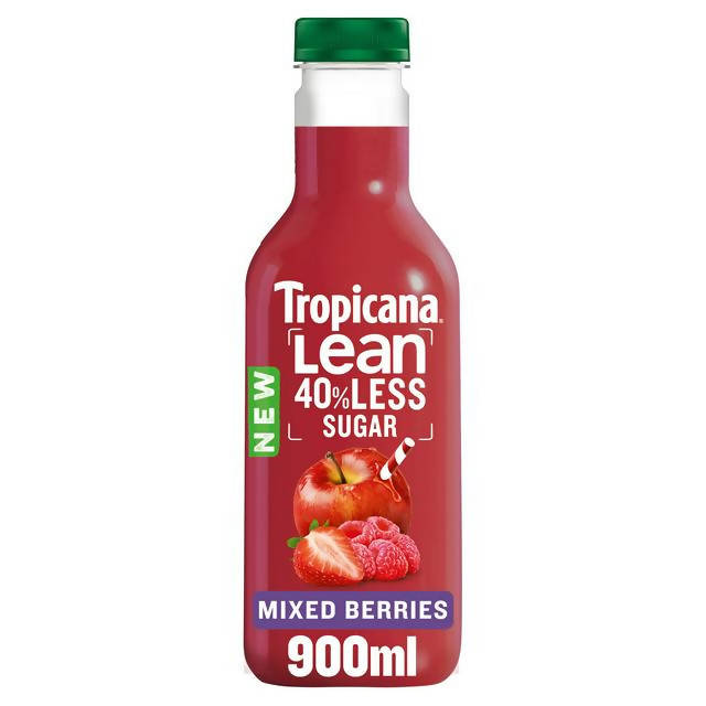 Tropicana Lean Mixed Berries 900ml