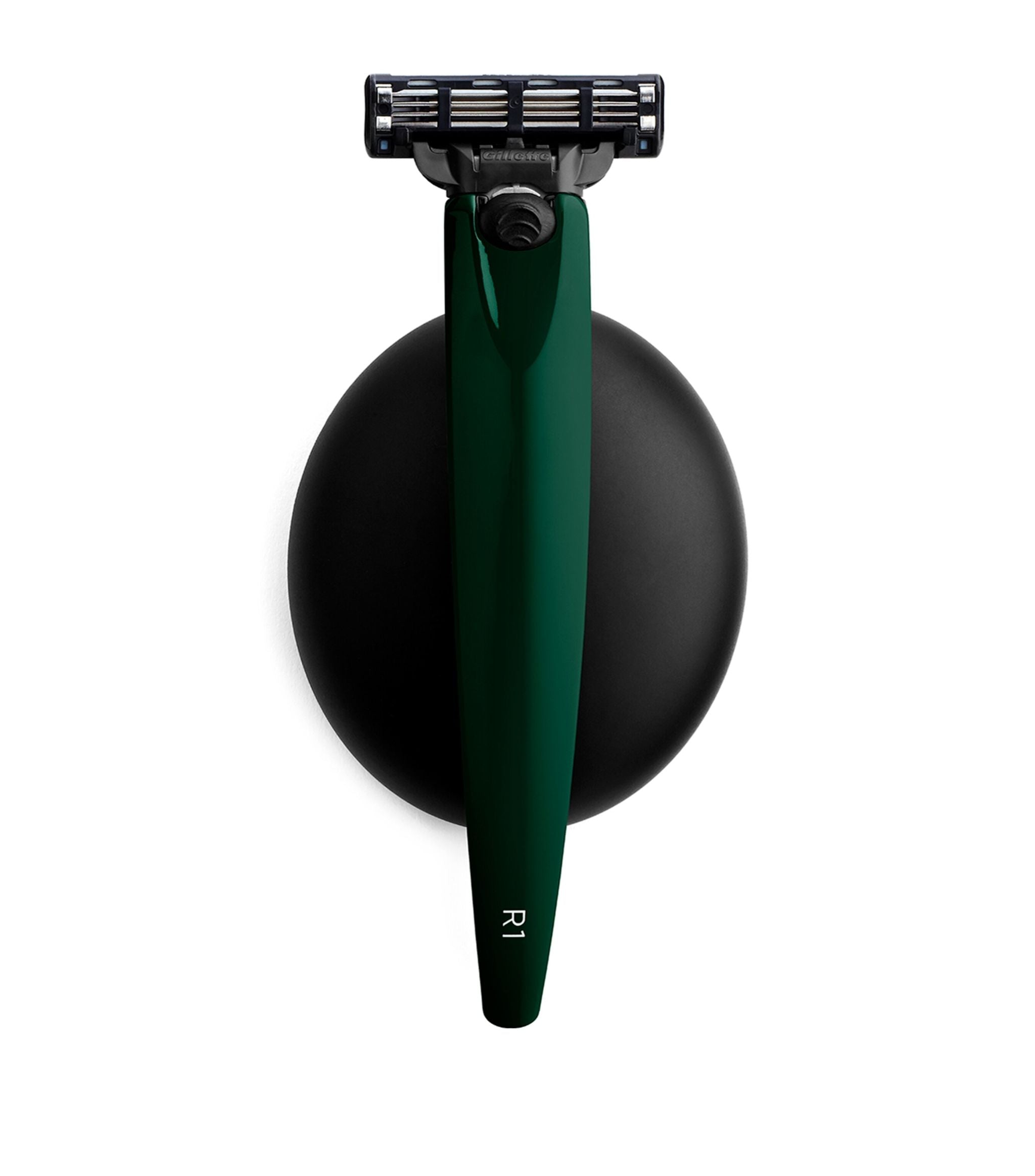 R1 British Racing Green Razor Set GOODS Harrods   