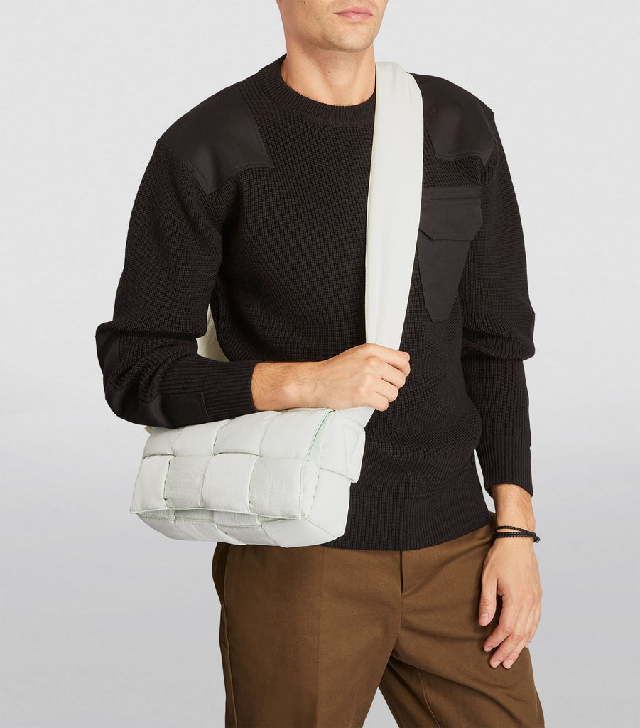 Intreccio Padded Tech Cassette Cross-Body Bag