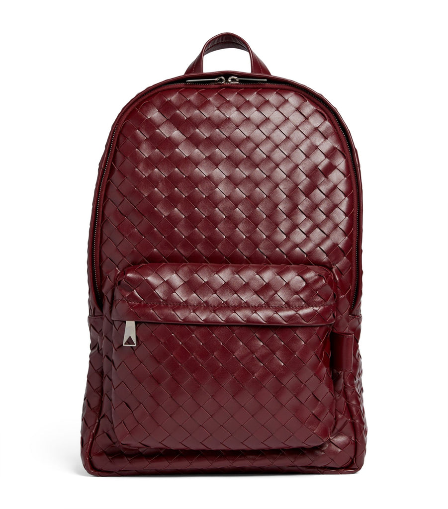 Leather Intrecciato Backpack