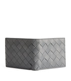 Leather Intrecciato Bifold Wallet GOODS Harrods   