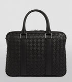 Leather Intrecciato Briefcase GOODS Harrods   