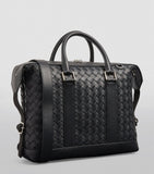 Leather Intrecciato Briefcase GOODS Harrods   