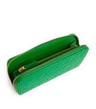 Leather Intrecciato Zipped Wallet Miscellaneous Harrods   