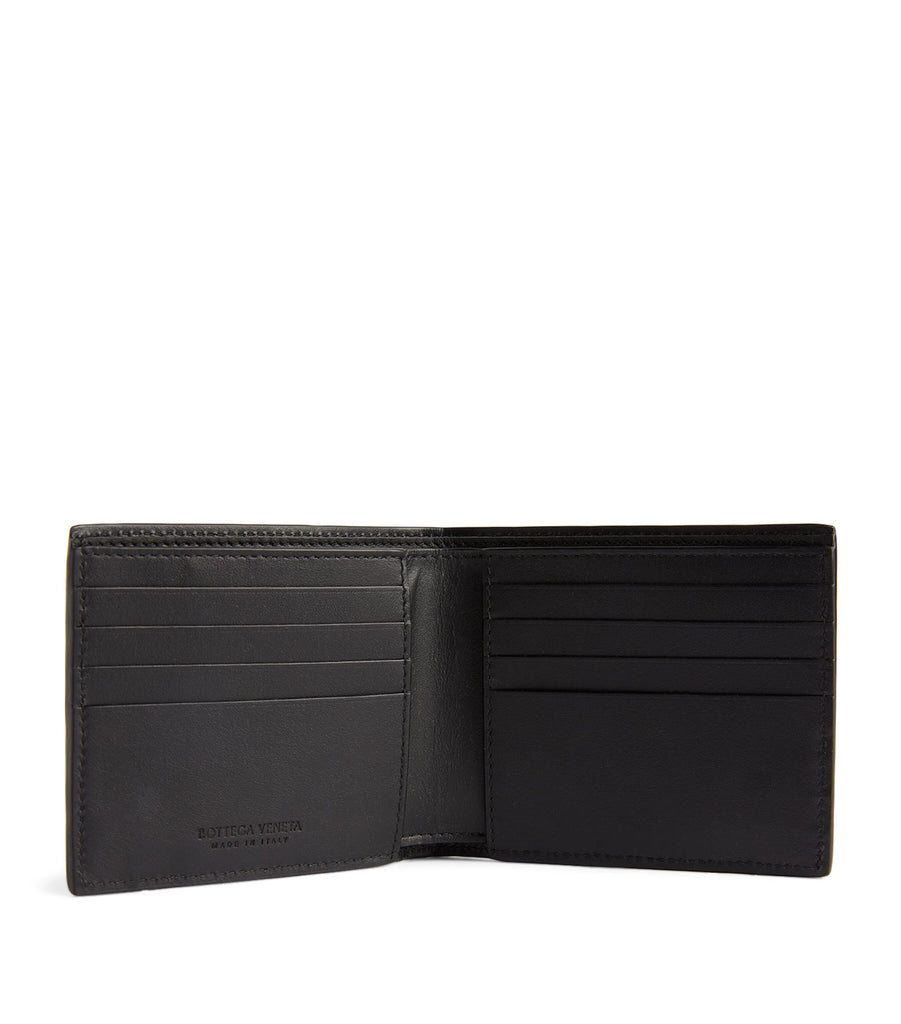 Leather Intreccio Bifold Wallet