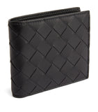 Leather Intreccio Bifold Wallet GOODS Harrods   