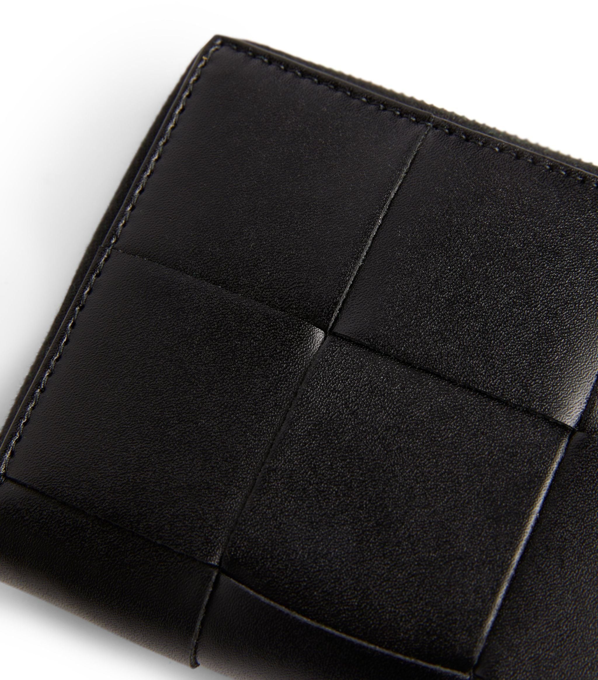 Leather Intreccio Wallet GOODS Harrods   