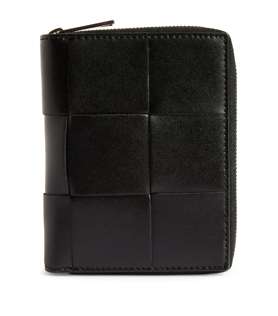 Leather Intreccio Wallet