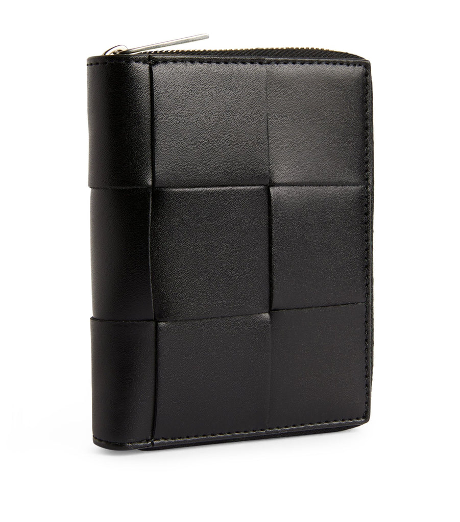 Leather Intreccio Wallet