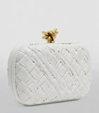 Leather Knot Minaudiere Clutch Bag GOODS Harrods   