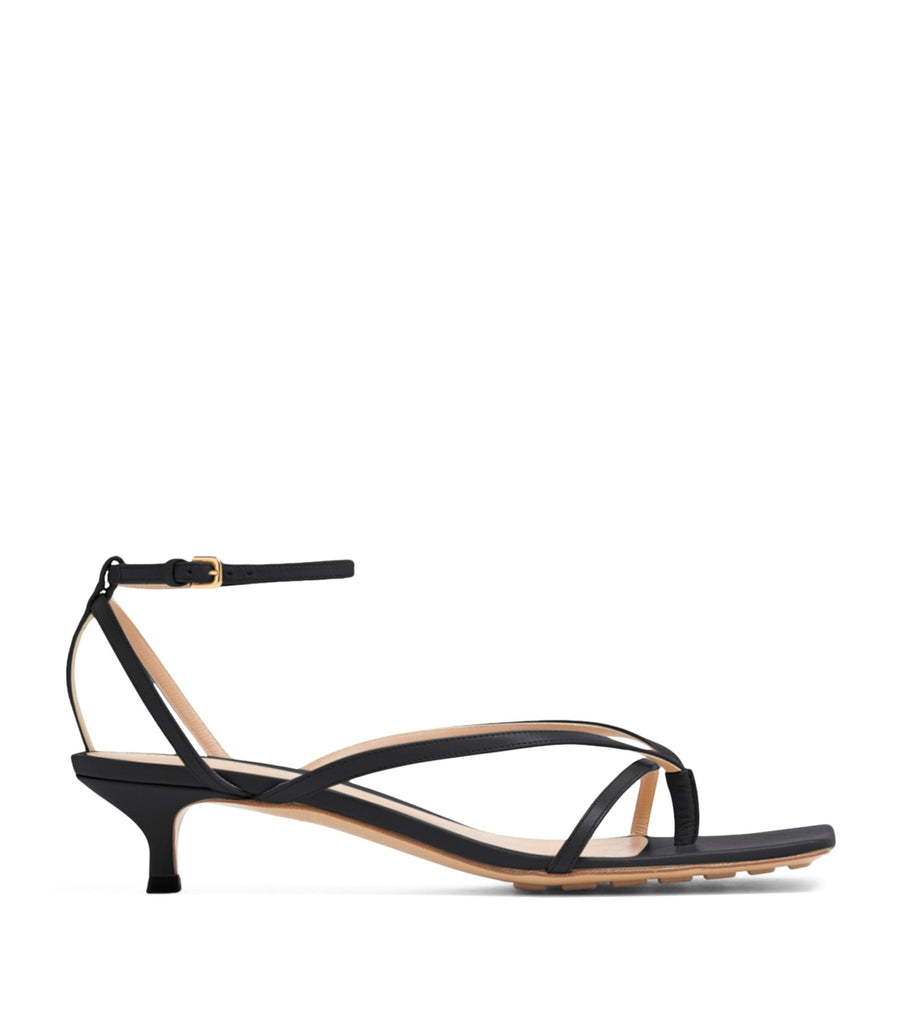 Leather Stretch Sandals 45