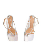 Metallic Stretch Sandals GOODS Harrods   