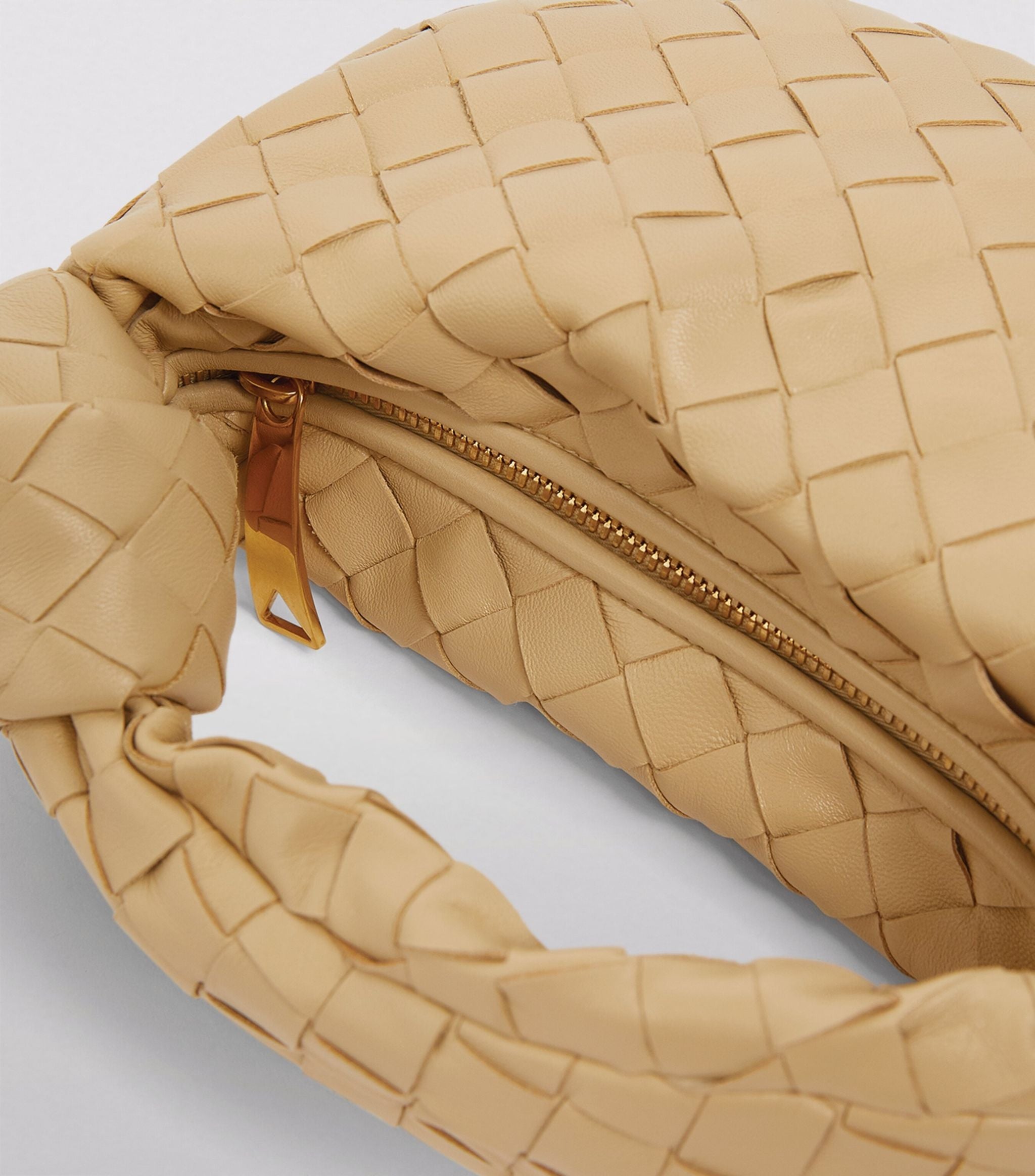 Buy BOTTEGA VENETA The Mini Jodie Handbag, Beige Color Women