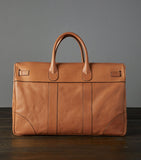 Leather Embossed-Logo Holdall GOODS Harrods   