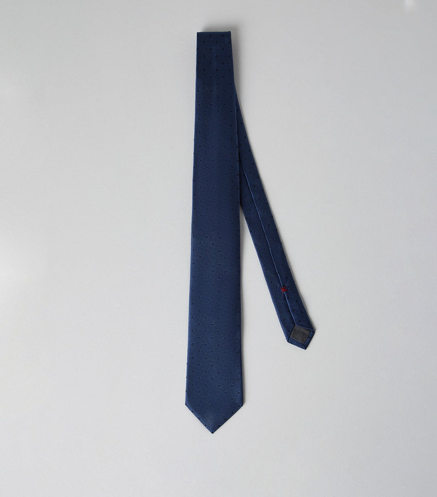 Silk Polka-Dot Tie