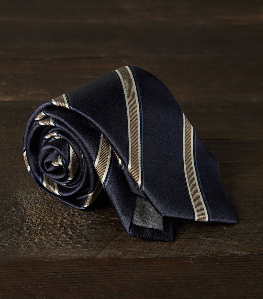 Silk Striped Tie