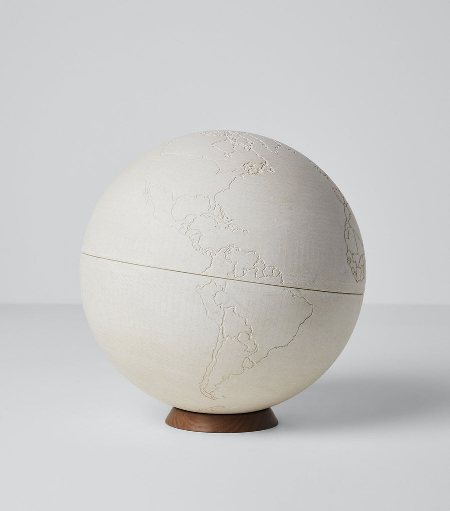 Stone Engraved Globe