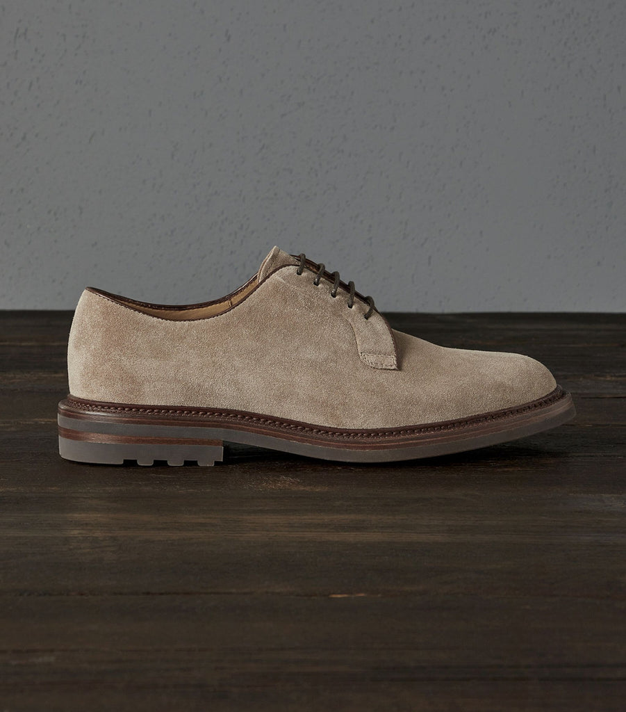 Suede Derby Shoes