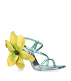 Metallic Flower Sandals 105 GOODS Harrods   