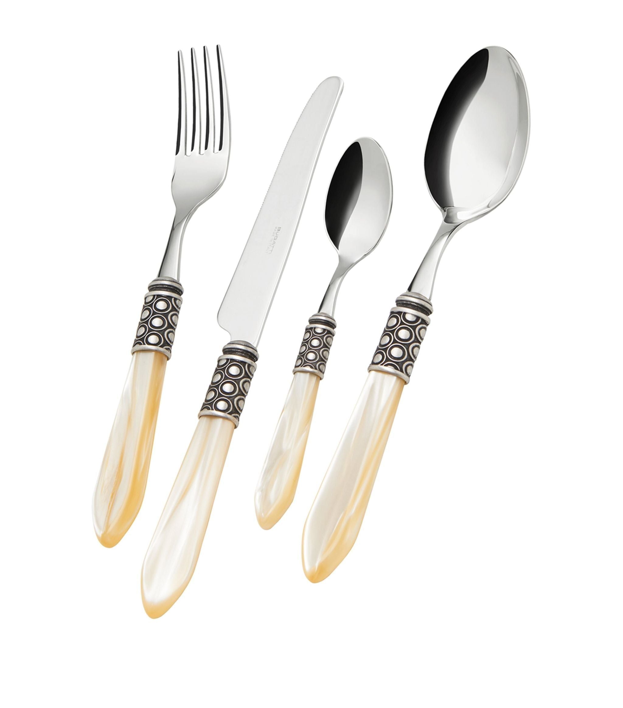 Optical Stainless Steel 24-Piece Cutlery Set GOODS Harrods   