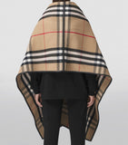 Cashmere Check Cape GOODS Harrods   