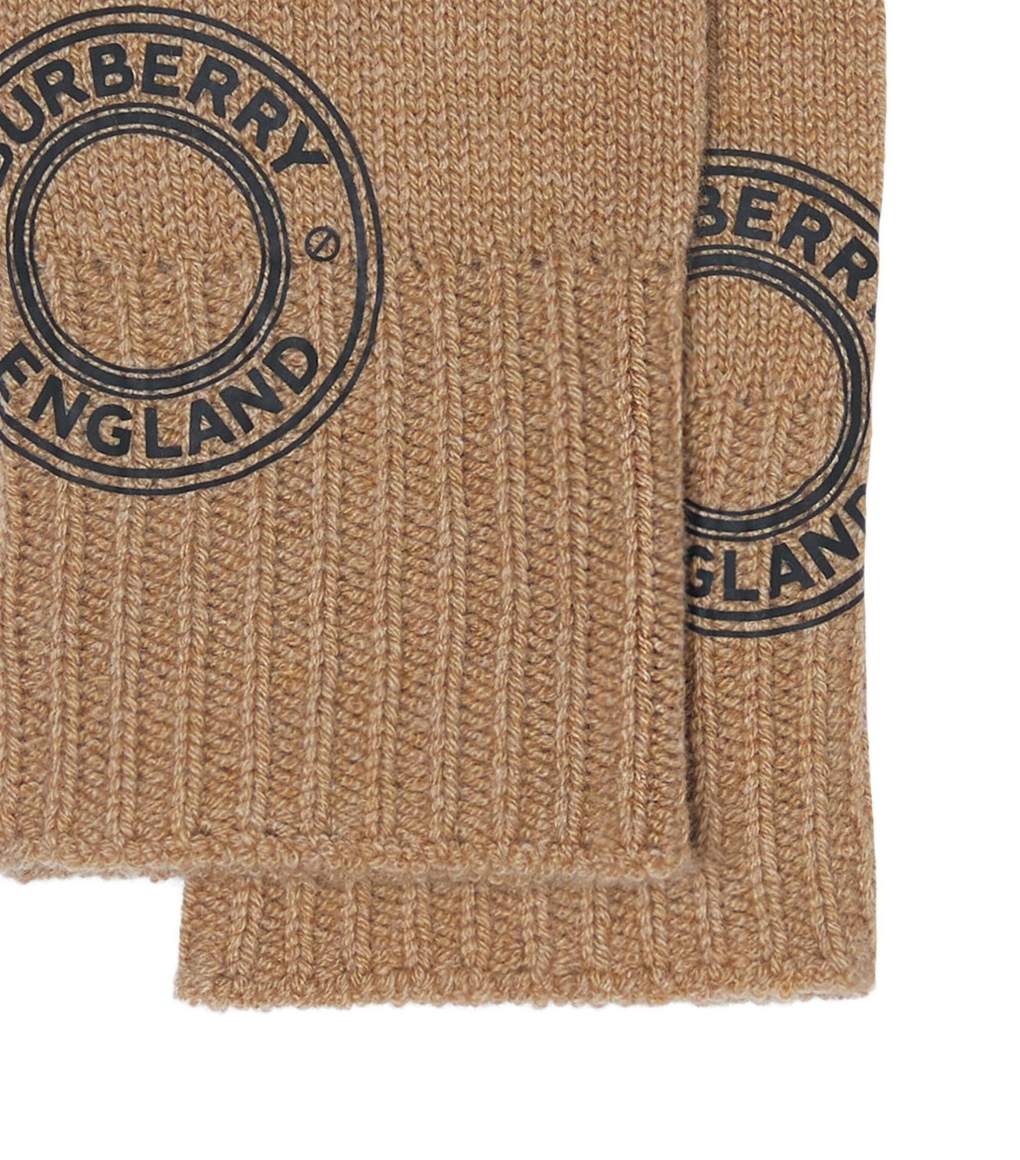 Cashmere Logo Gloves GOODS Harrods   