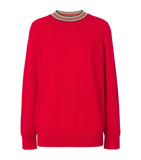 Cashmere Stripe-Trim Sweater Miscellaneous Harrods   