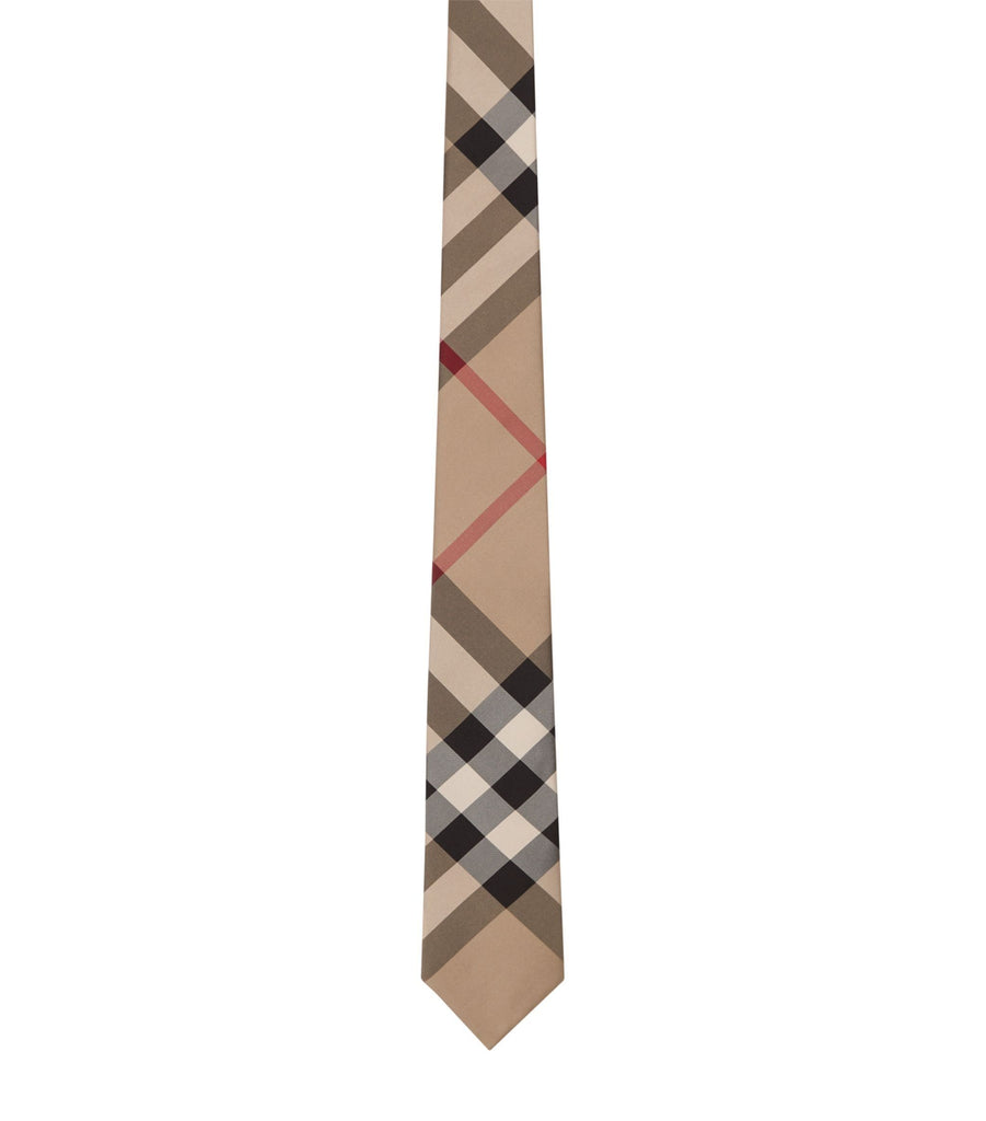 Classic Cut Check Silk Tie