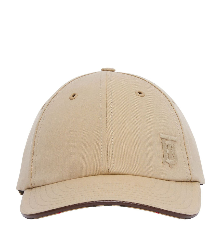 Cotton TB Monogram Baseball Cap