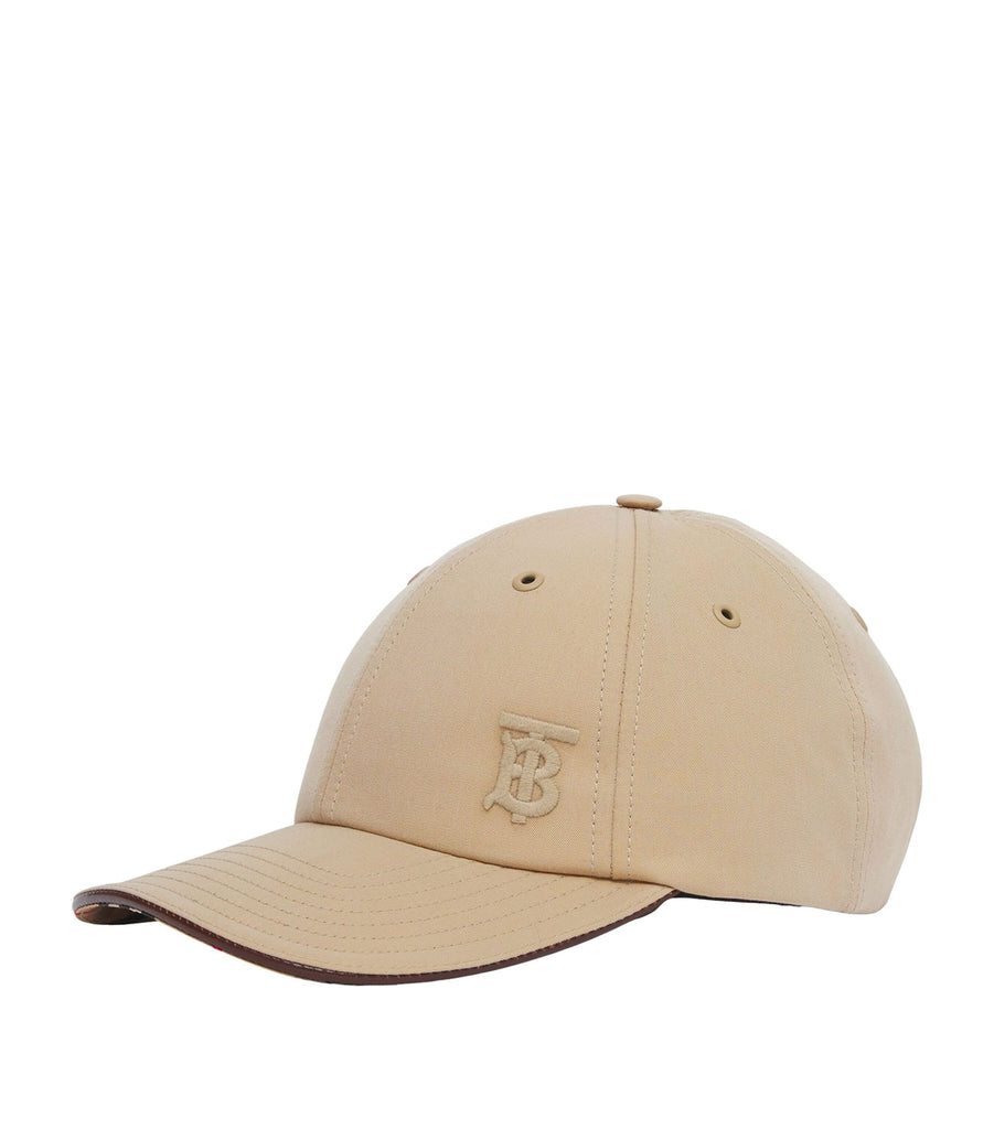 Cotton TB Monogram Baseball Cap