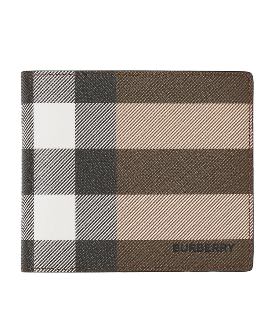 E-Canvas Check Bifold Wallet