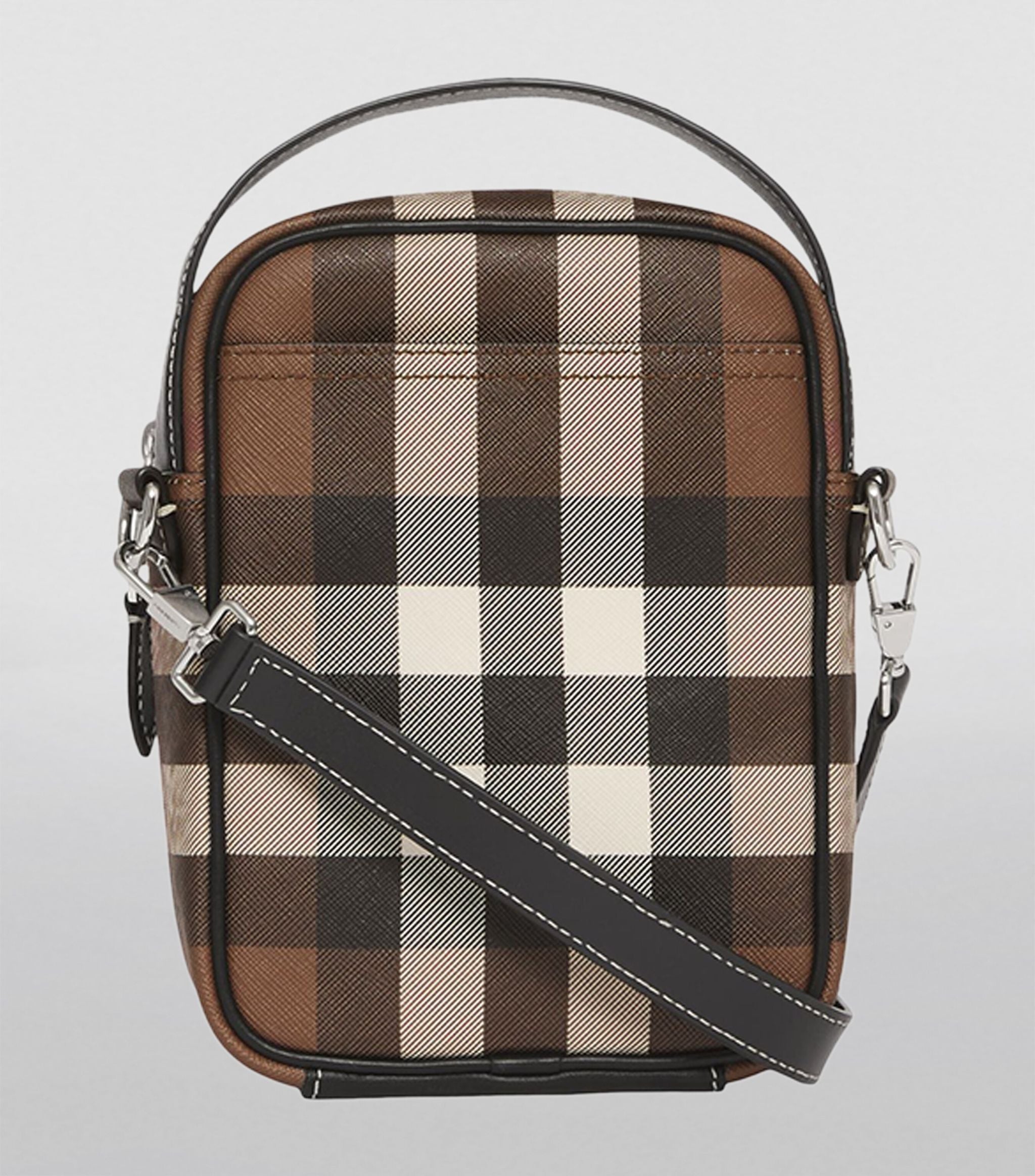 E-Canvas Check Cross-Body Bag Miscellaneous Harrods   