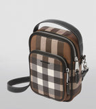 E-Canvas Check Cross-Body Bag Miscellaneous Harrods   