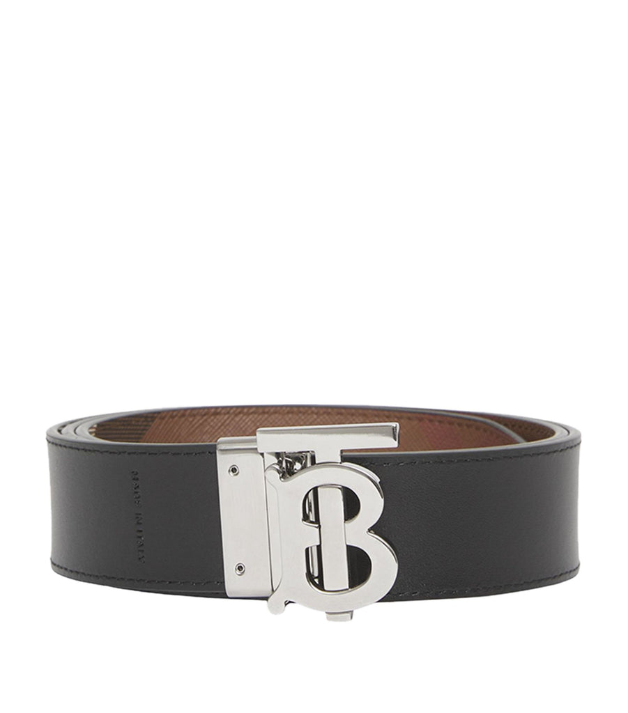 E-Canvas Reversible Monogram Belt