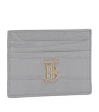 Embossed Leather TB Monogram Card Holder GOODS Harrods   