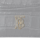 Embossed Leather TB Monogram Card Holder GOODS Harrods   