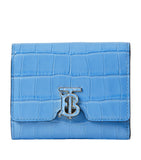 Embossed Leather TB Monogram Folding Wallet GOODS Harrods   