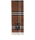 Embroidered Cashmere Check Scarf Miscellaneous Harrods   