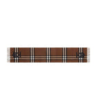 Embroidered Cashmere Check Scarf Miscellaneous Harrods   