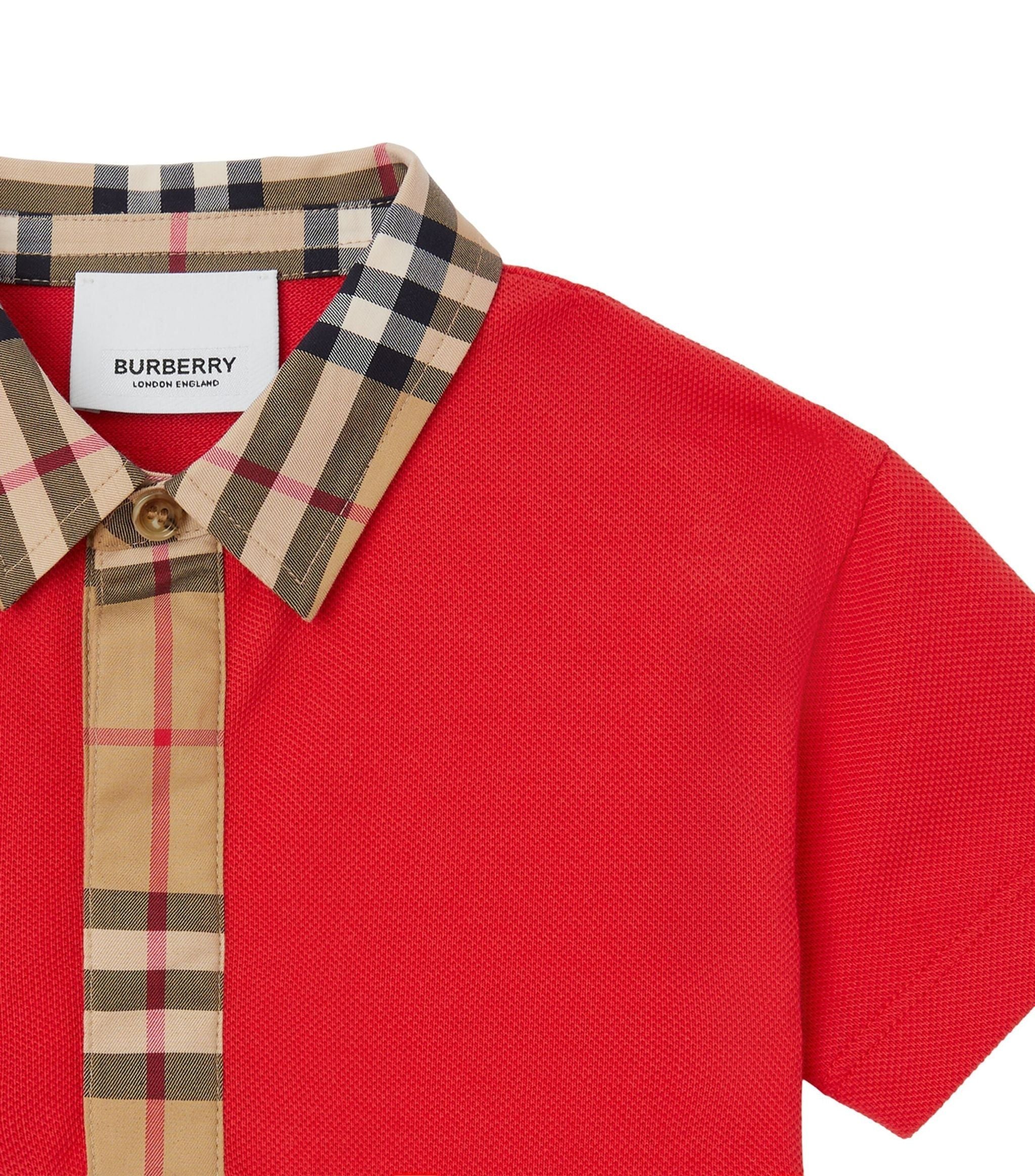 Check-Trim Polo Shirt (6-24 Months) GOODS Harrods   