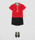 Check-Trim Polo Shirt (6-24 Months) GOODS Harrods   