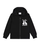 Rabbit Print Zip-Up Hoodie (3-14 Years) GOODS Harrods   