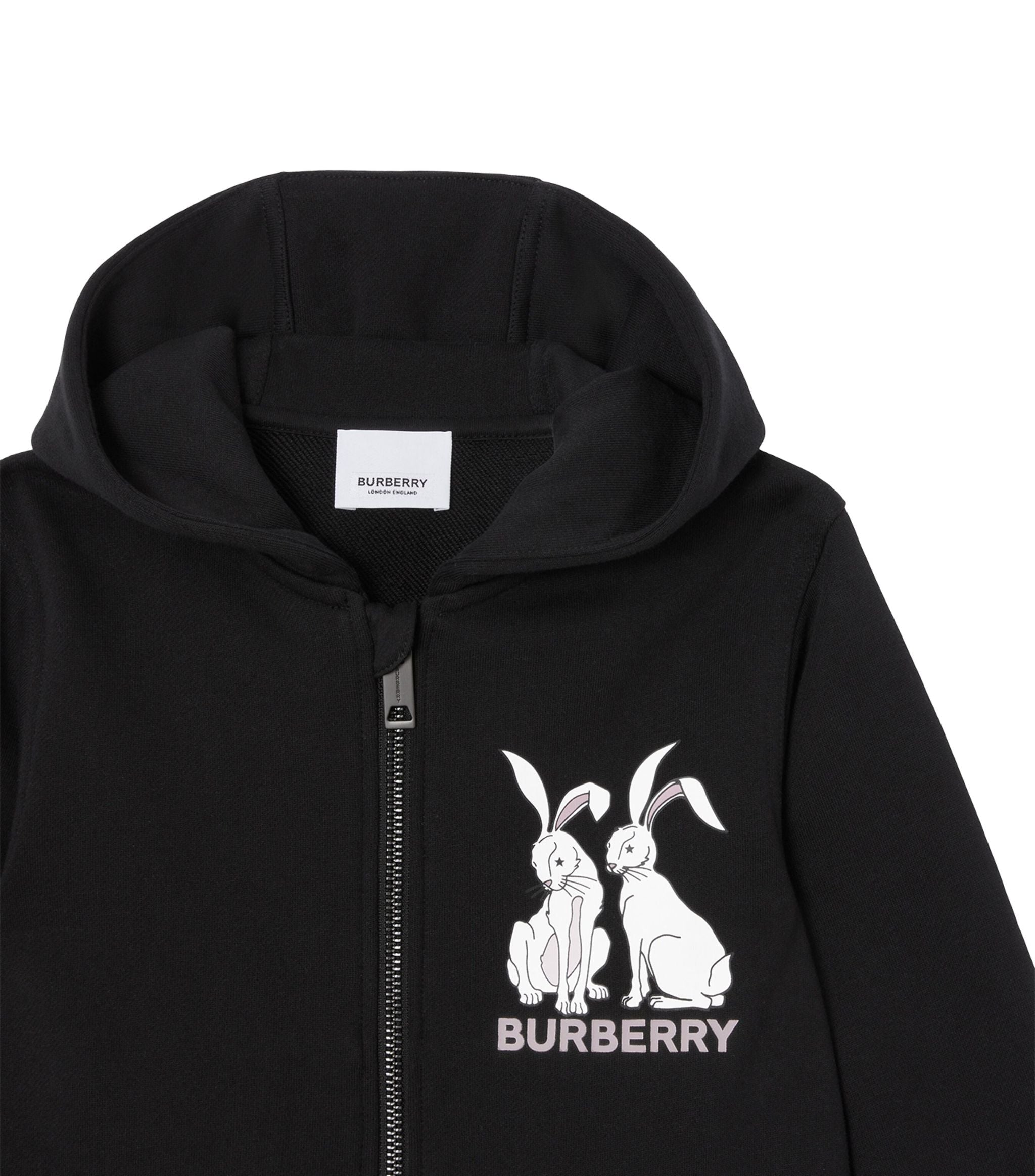 Rabbit Print Zip-Up Hoodie (3-14 Years) GOODS Harrods   