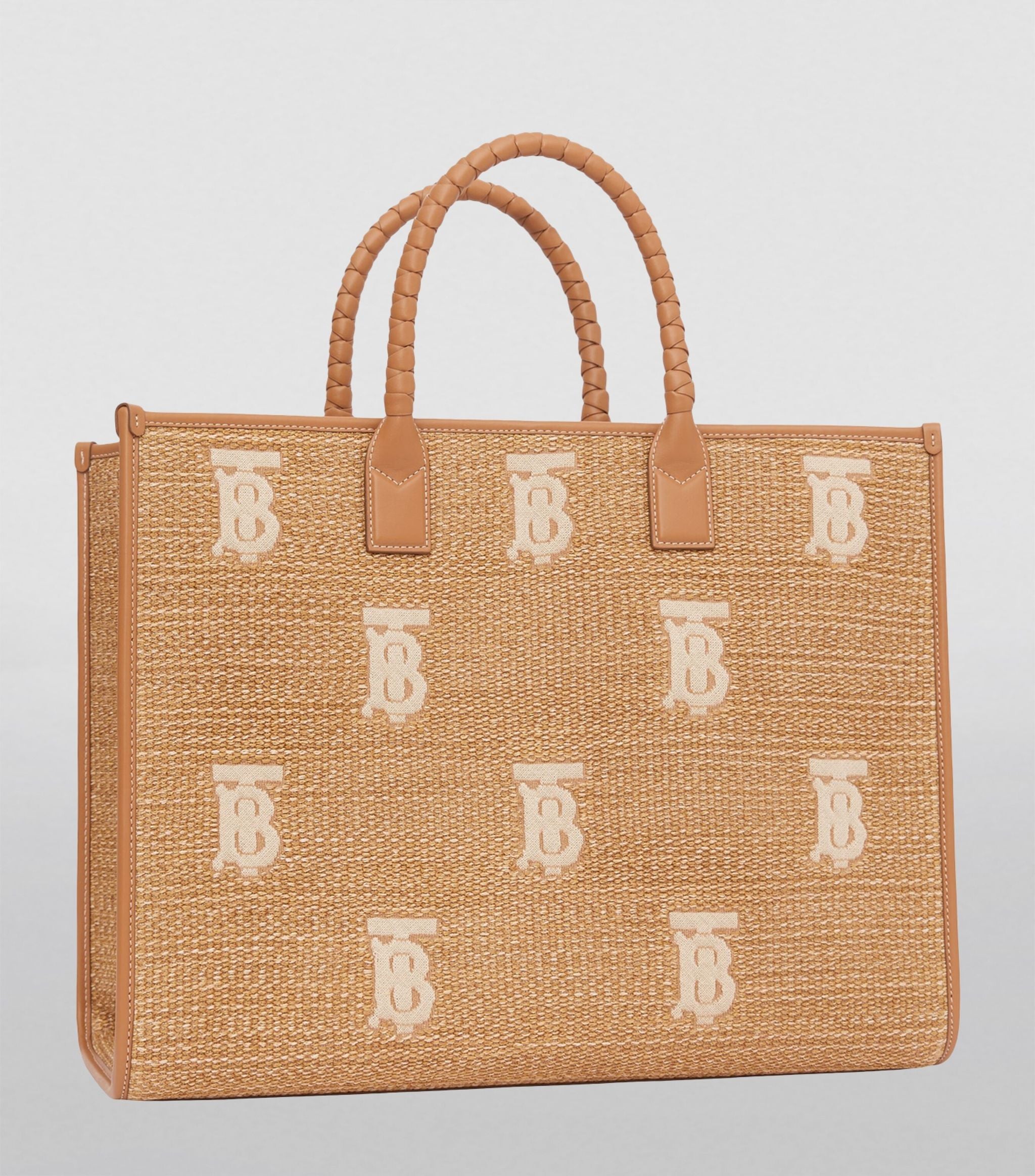 Large TB Monogram Freya Tote Bag GOODS Harrods   