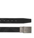 Leather Reversible Check Belt GOODS Harrods   